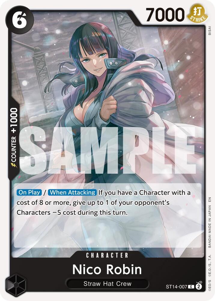 Nico Robin (Reprint) ST14-007 card from Premium Booster -The Best- Vol. 2