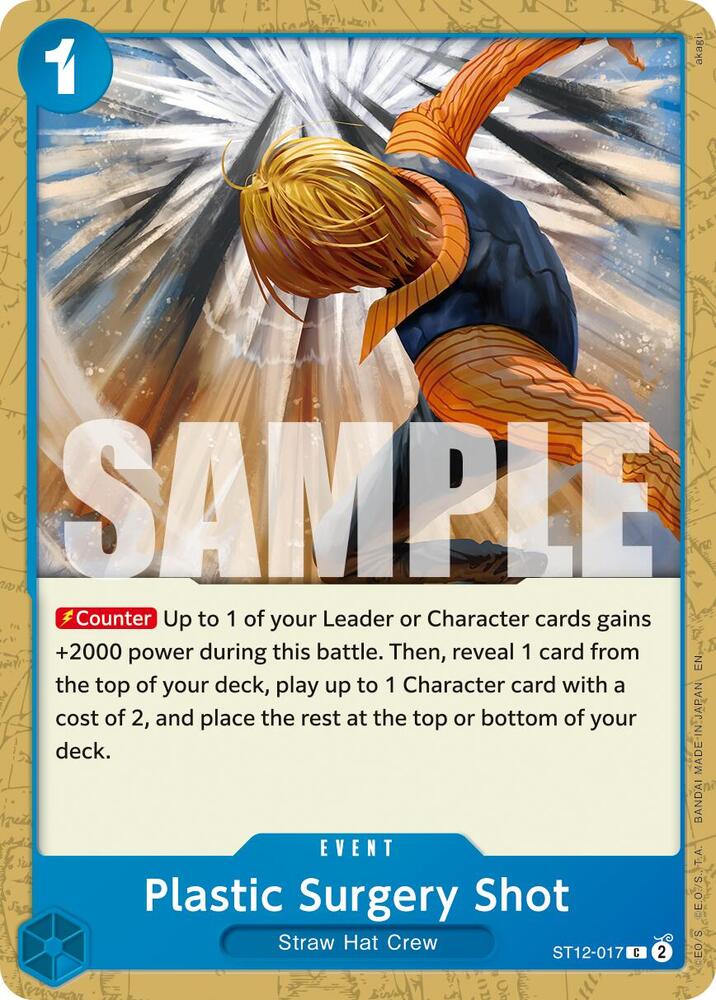 Plastic Surgery Shot (Reprint) ST12-017 card from Premium Booster -The Best- Vol. 2