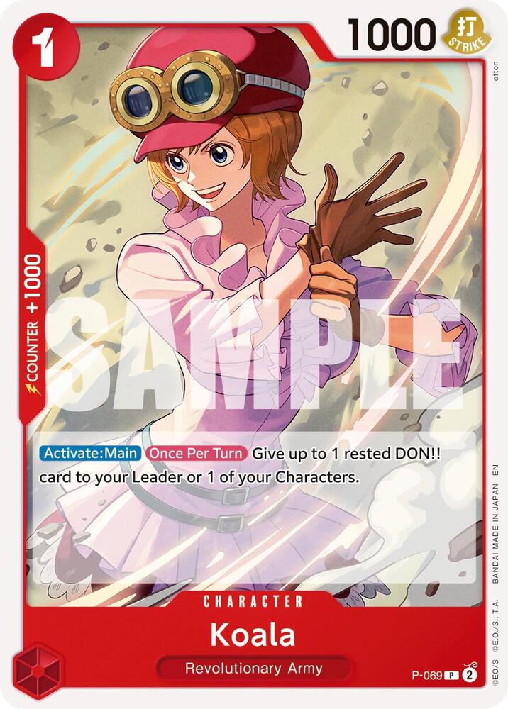 Koala (Reprint) P-069 card from Premium Booster -The Best- Vol. 2