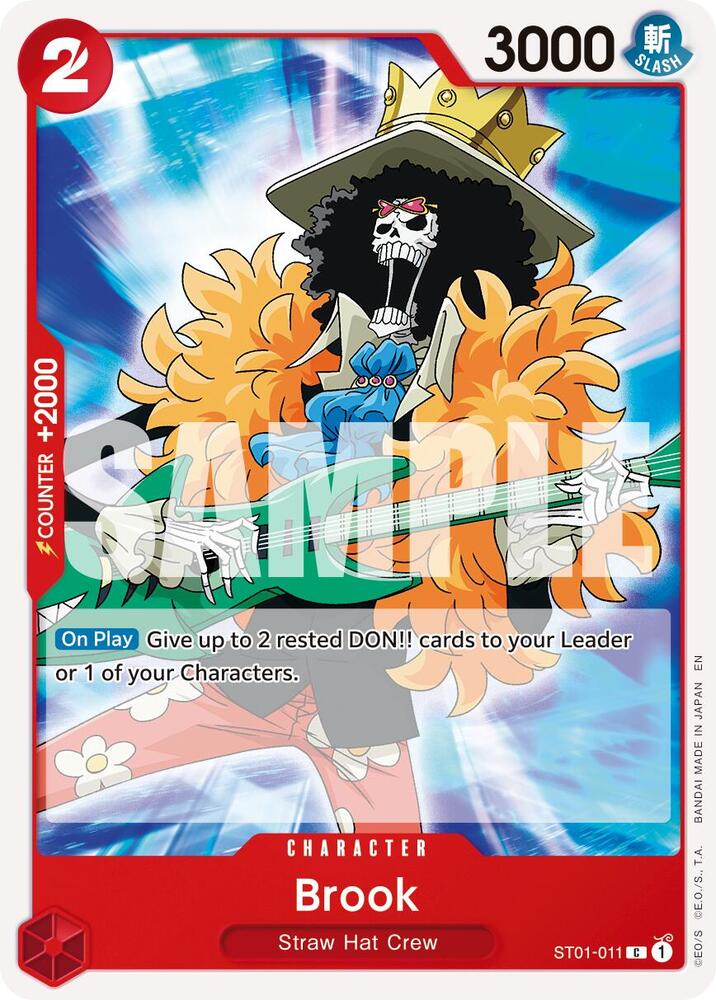 Brook (Reprint) ST01-011 card from Premium Booster -The Best- Vol. 2