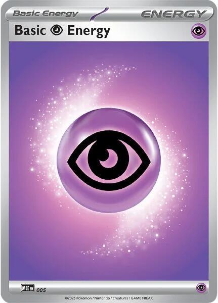 Basic Psychic Energy - 005 5 card from MEE: Mega Evolution Energies