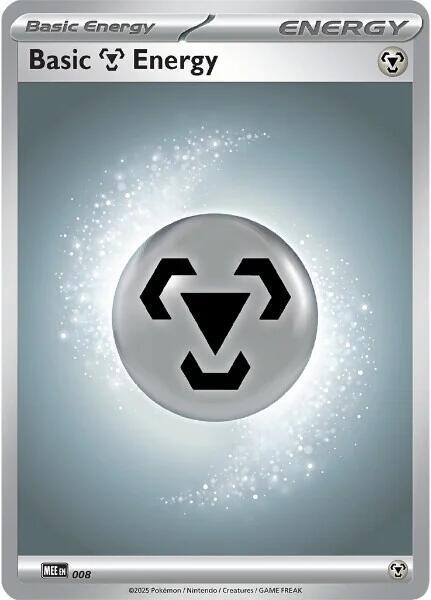 Basic Metal Energy - 008 8 card from MEE: Mega Evolution Energies
