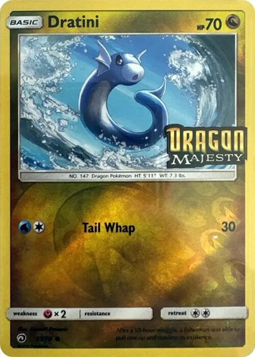 Dratini (Toys R Us Promo) 35/70 card from Miscellaneous Cards & Products