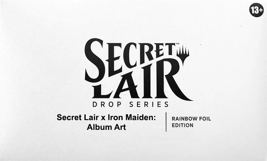 Secret Lair x Iron Maiden: Album Art - Rainbow Foil Edition card from Secret Lair Drop Series