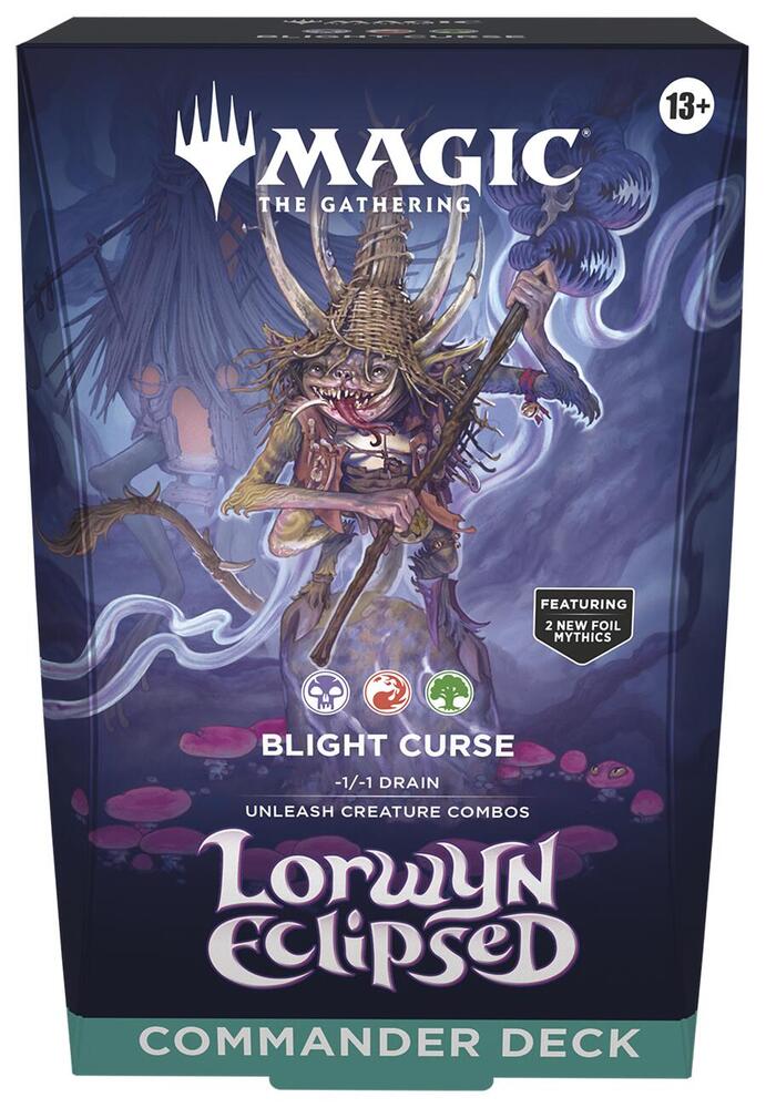 Lorwyn Eclipsed Commander Deck - Blight Curse card from Commander: Lorwyn Eclipsed