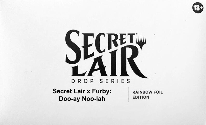 Secret Lair x Furby: Doo-ay Noo-lah - Rainbow Foil Edition card from Secret Lair Drop Series