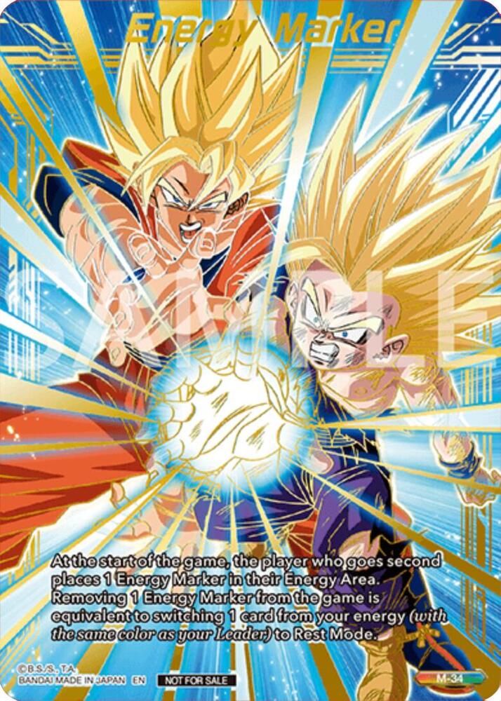 Energy Marker M-34 card from Tournament Promotion Cards