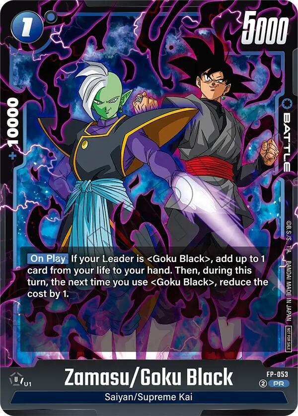 Zamasu/Goku Black (Tournament Pack 08) FP-053 card from Tournament and Championship Promos