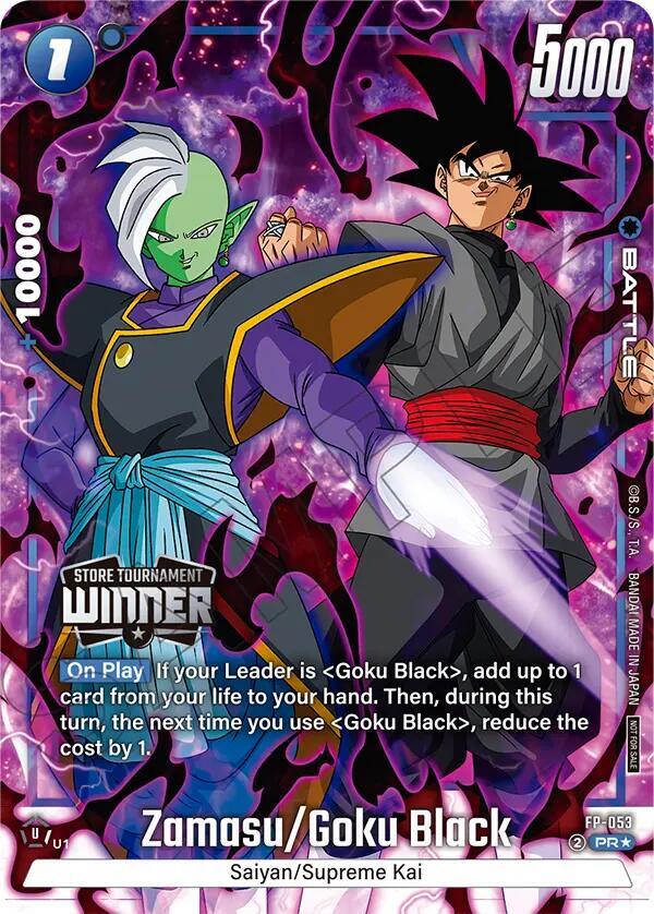 Zamasu/Goku Black (Tournament Pack -Winner- 08) FP-053 card from Tournament and Championship Promos