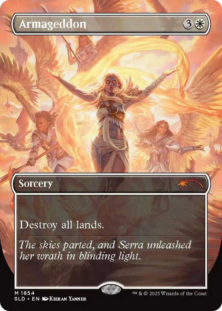 Armageddon 1854 card from Secret Lair Drop Series