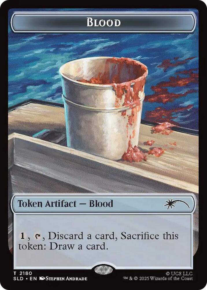 Blood Token 2180 card from Secret Lair Drop Series