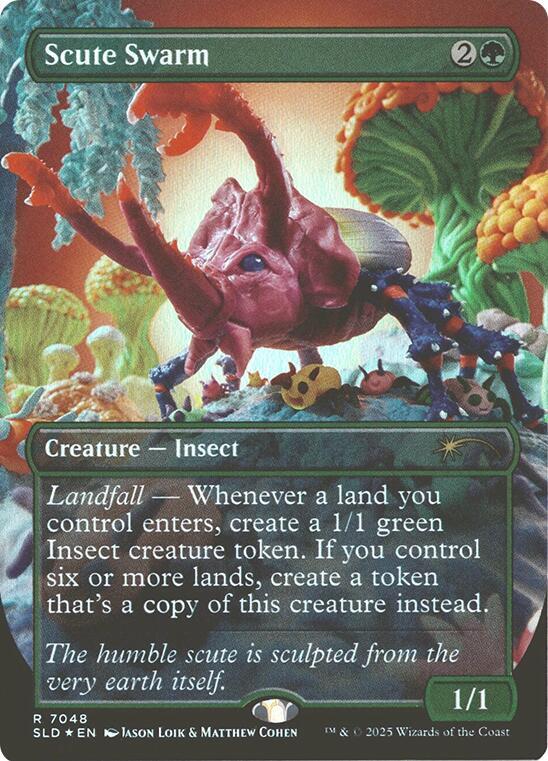 Scute Swarm (Rainbow Foil) 7048 card from Secret Lair Drop Series
