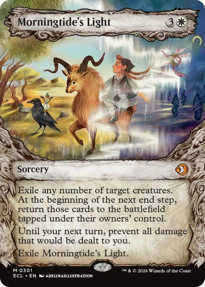 Morningtide's Light (Showcase) 301 card from Lorwyn Eclipsed