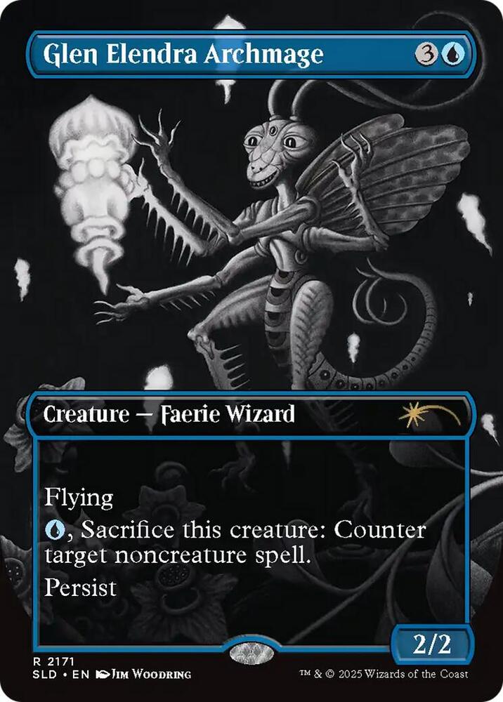 Glen Elendra Archmage 2171 card from Secret Lair Drop Series