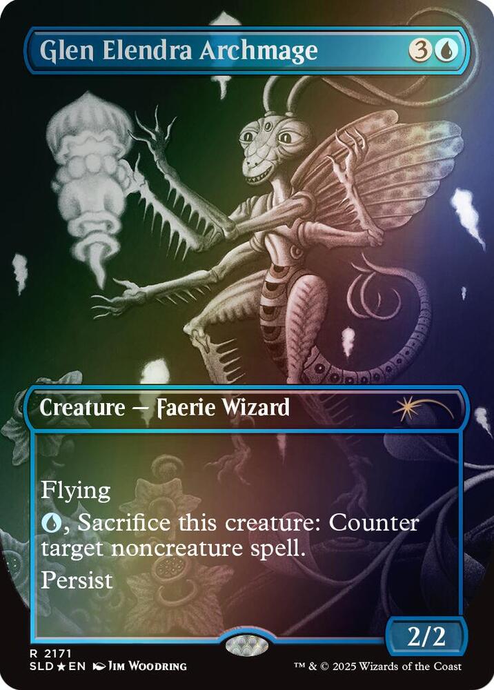 Glen Elendra Archmage (Rainbow Foil) 2171 card from Secret Lair Drop Series