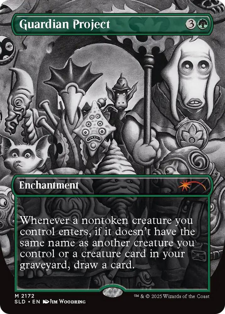 Guardian Project 2172 card from Secret Lair Drop Series