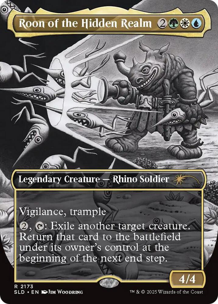 Roon of the Hidden Realm 2173 card from Secret Lair Drop Series