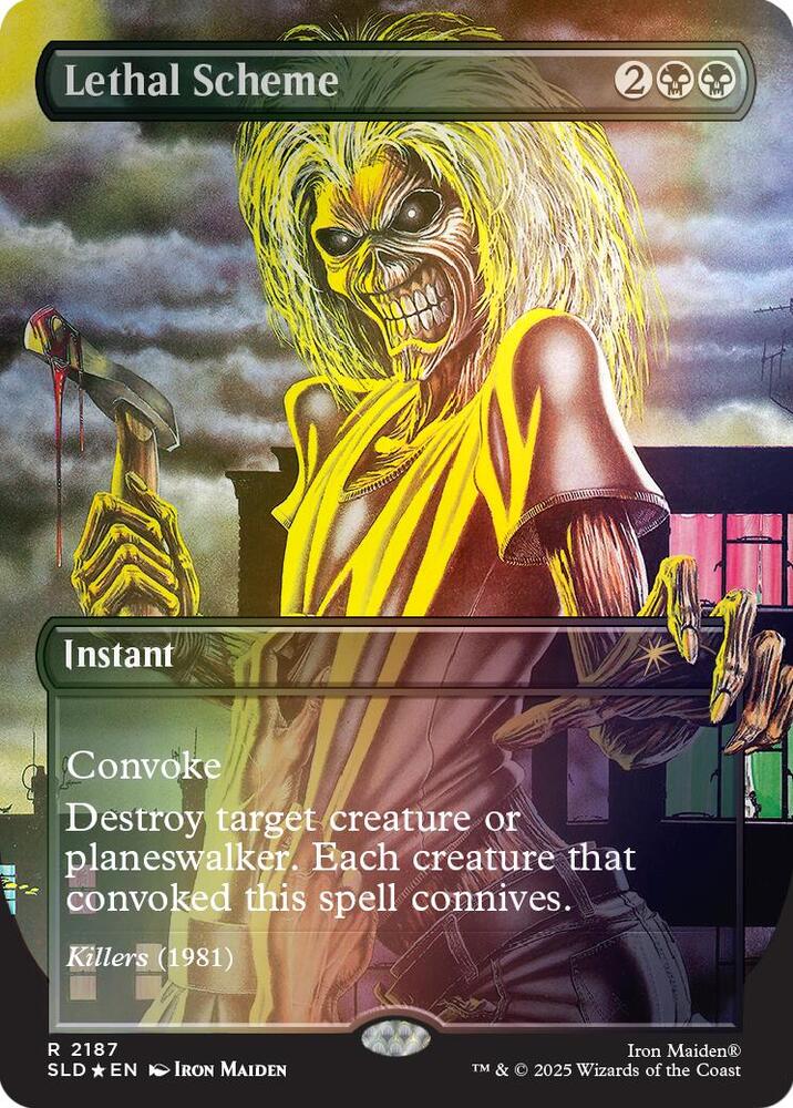 Lethal Scheme (Rainbow Foil) 2187 card from Secret Lair Drop Series