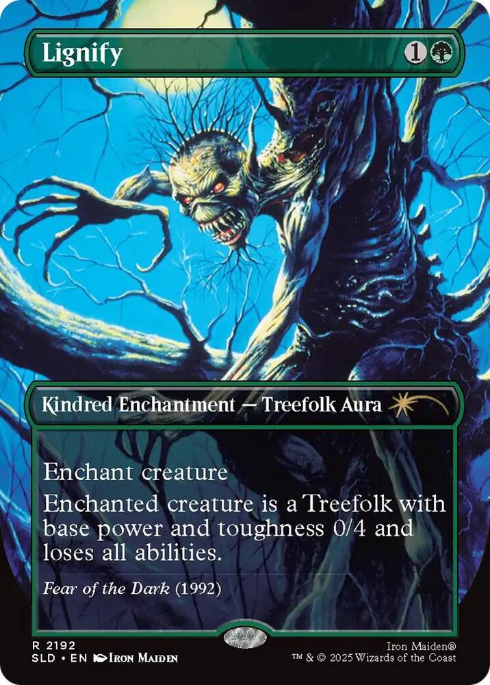 Lignify 2192 card from Secret Lair Drop Series