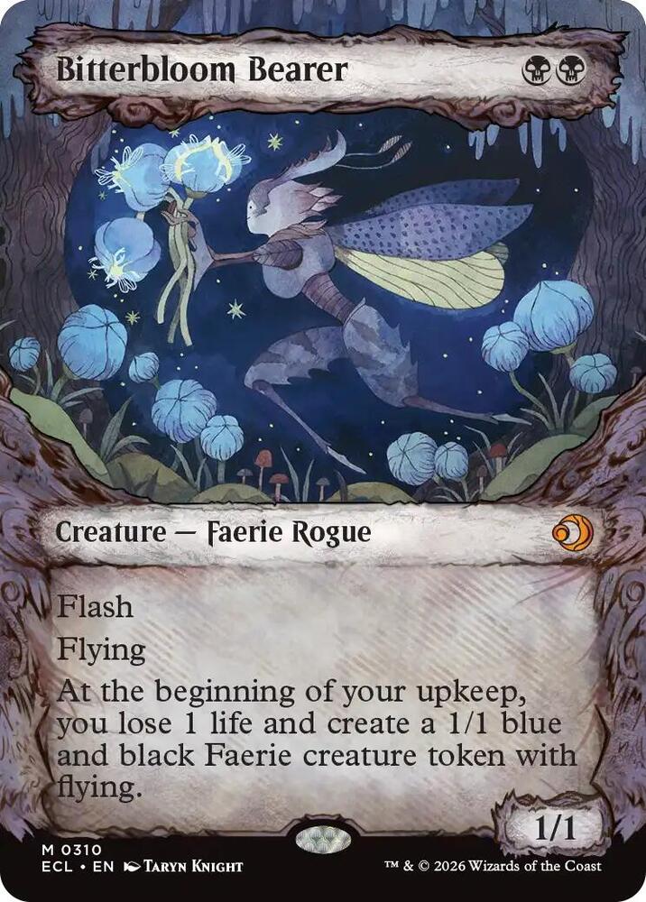 Bitterbloom Bearer (Showcase) 310 card from Lorwyn Eclipsed