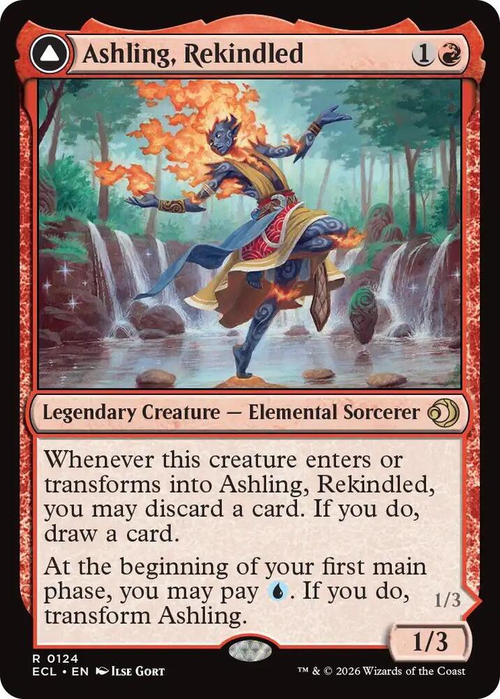 Ashling, Rekindled 124 card from Lorwyn Eclipsed
