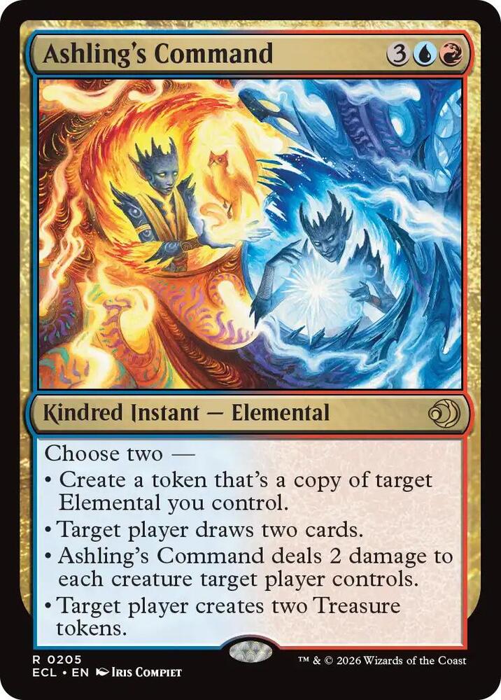 Ashling's Command 205 card from Lorwyn Eclipsed