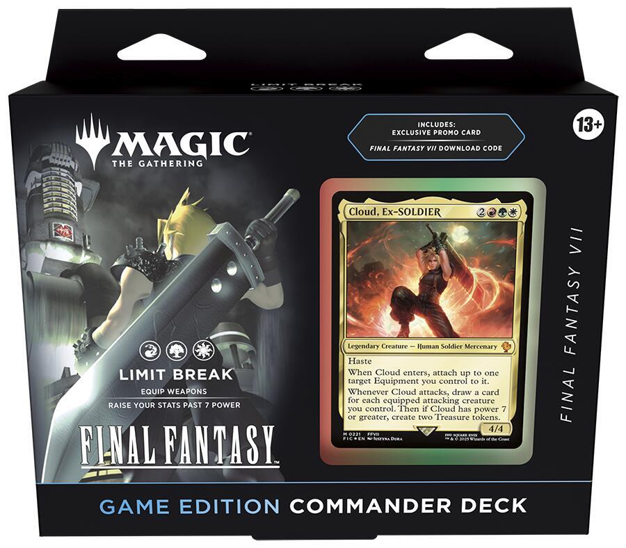FINAL FANTASY Commander Deck - FINAL FANTASY VII Limit Break (Game Edition) card from Commander: FINAL FANTASY