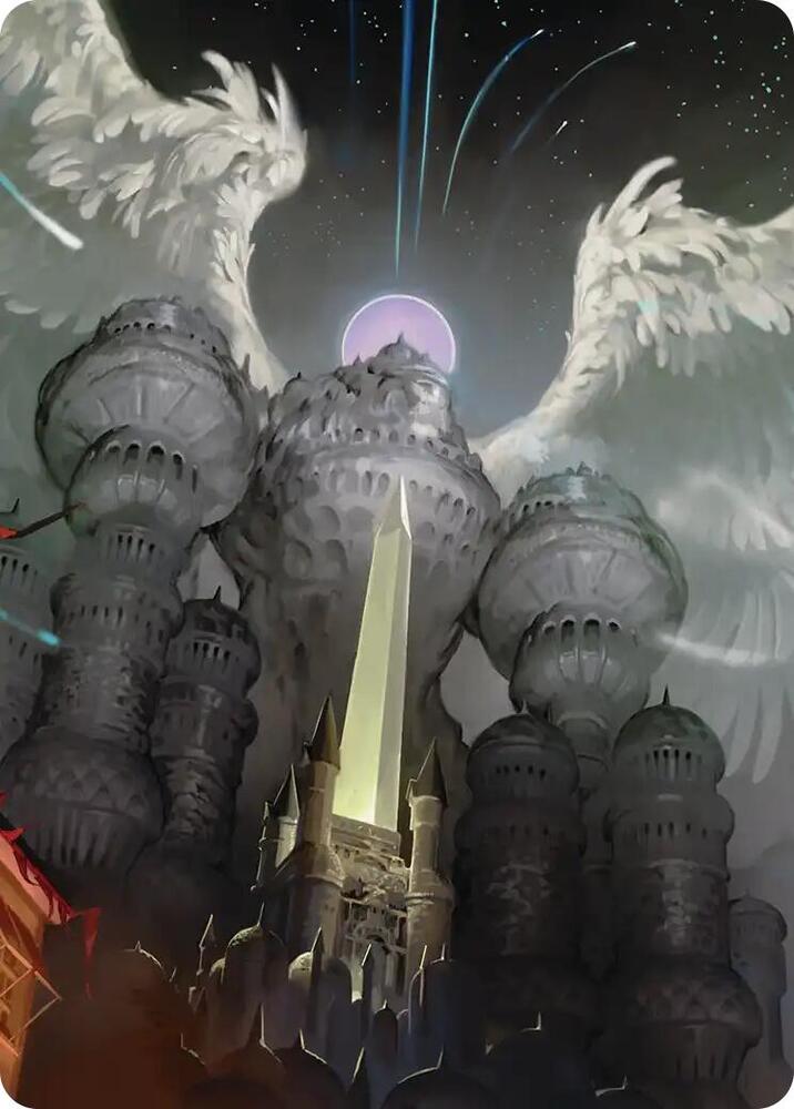 Brilliant Wings Scene Art Card 13 card from Art Series: FINAL FANTASY
