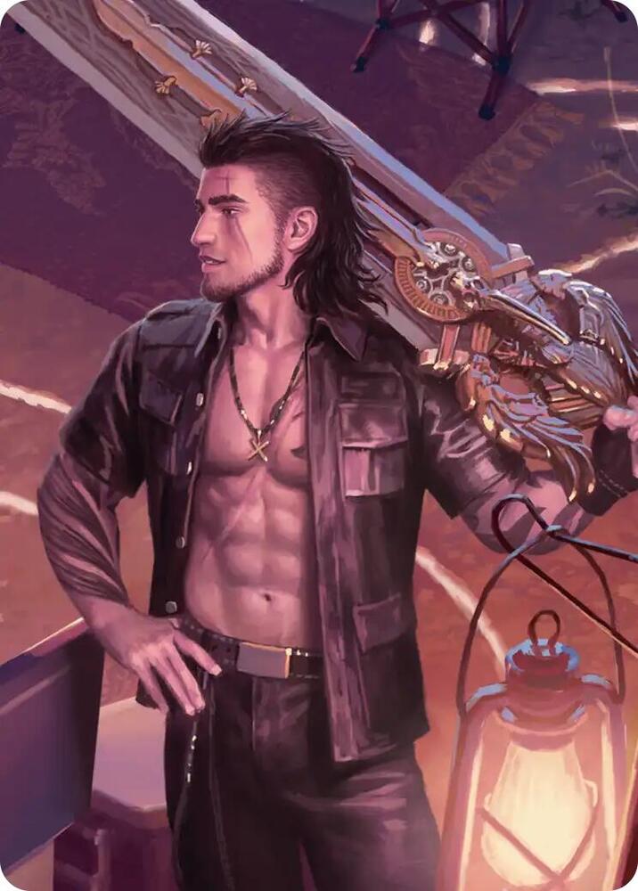 Warrior's Resolve Scene Art Card 24 card from Art Series: FINAL FANTASY