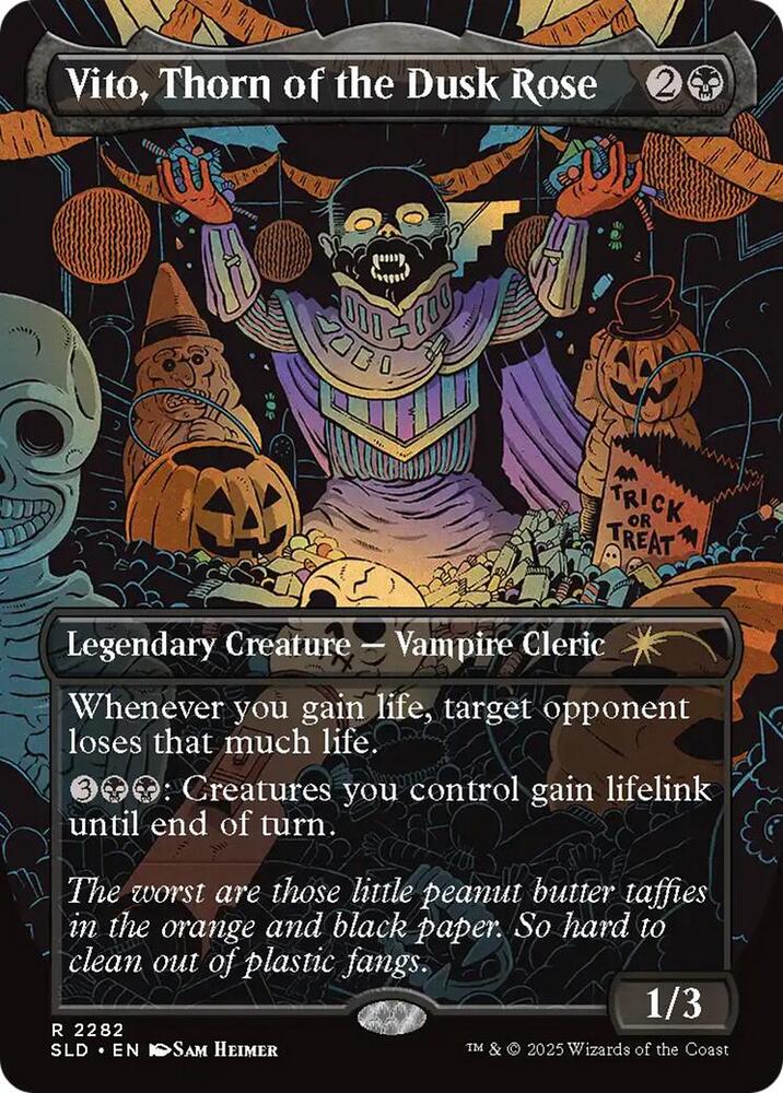 Vito, Thorn of the Dusk Rose 2282 card from Secret Lair Drop Series