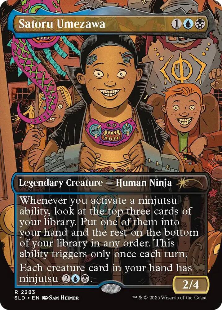Satoru Umezawa 2283 card from Secret Lair Drop Series