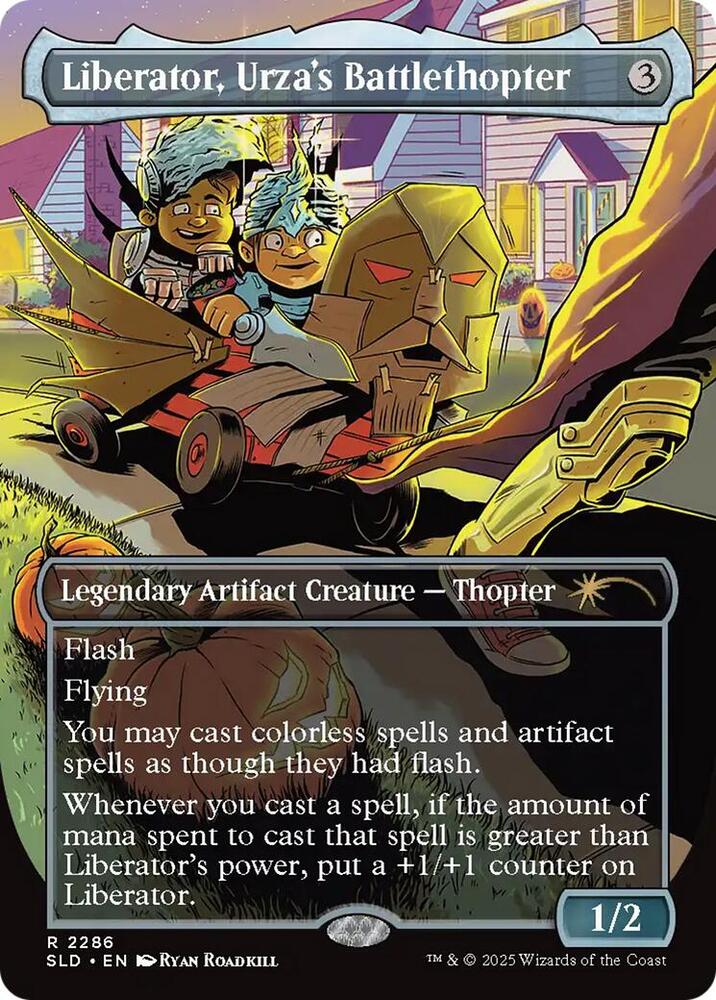 Liberator, Urza's Battlethopter 2286 card from Secret Lair Drop Series