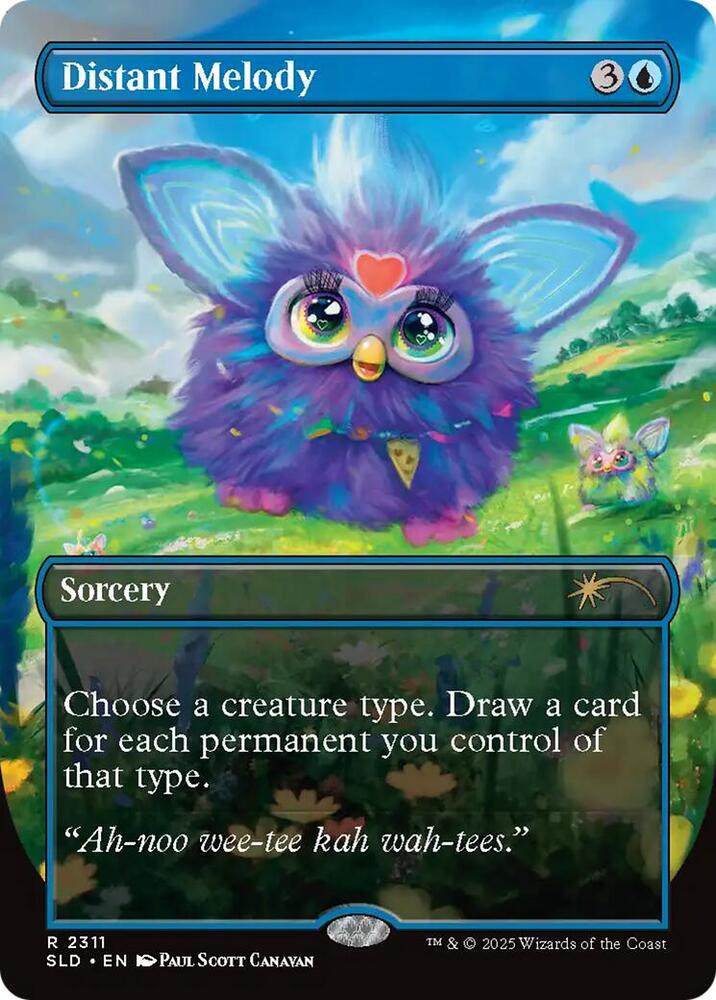 Distant Melody 2311 card from Secret Lair Drop Series
