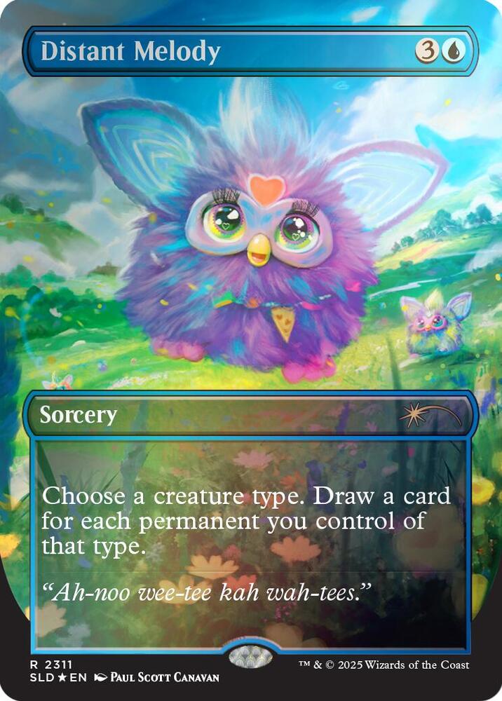 Distant Melody (Rainbow Foil) 2311 card from Secret Lair Drop Series