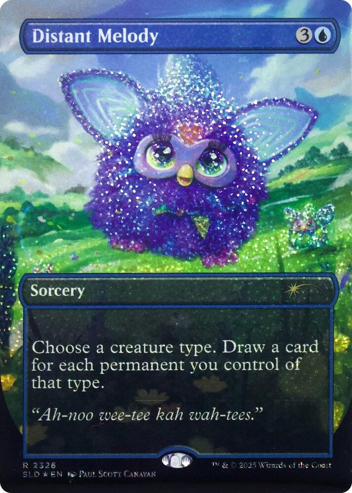 Distant Melody (Confetti Foil) 2326 card from Secret Lair Drop Series