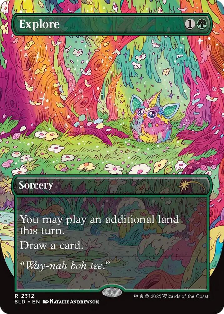 Explore 2312 card from Secret Lair Drop Series