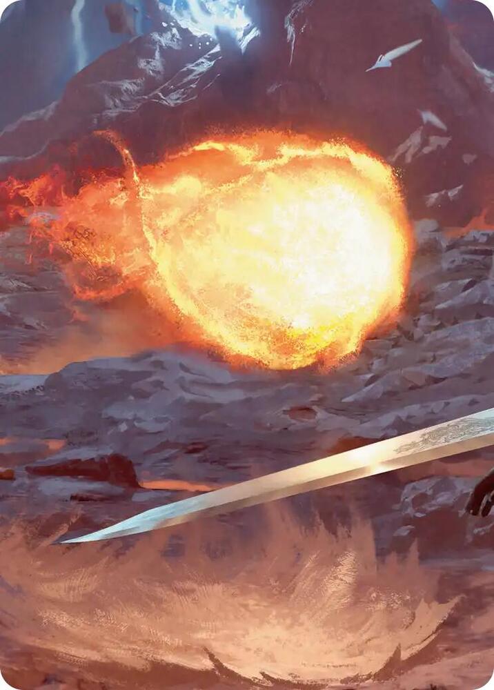 Duelist's Flame Scene Art Card 11 card from Art Series: FINAL FANTASY