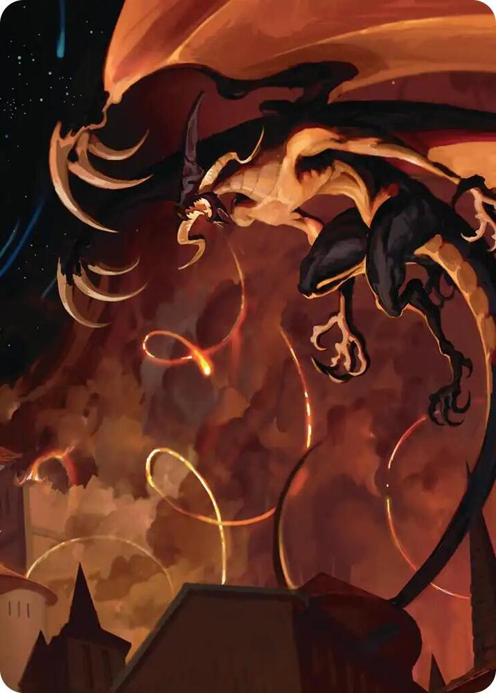 Mega Flare Scene Art Card 15 card from Art Series: FINAL FANTASY