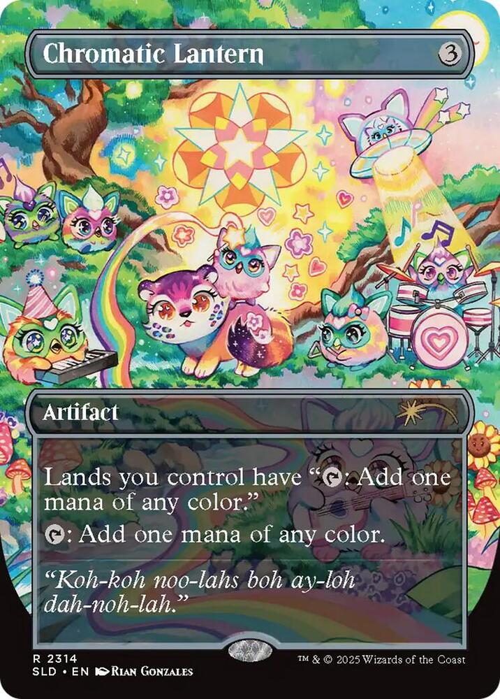 Chromatic Lantern 2314 card from Secret Lair Drop Series