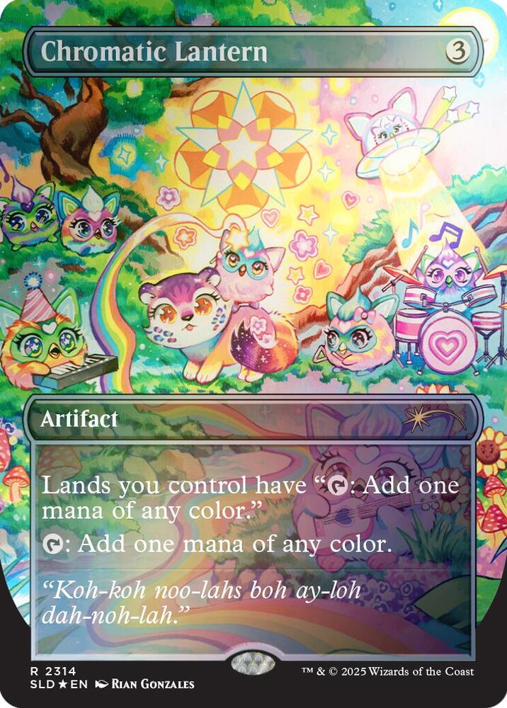 Chromatic Lantern (Rainbow Foil) 2314 card from Secret Lair Drop Series