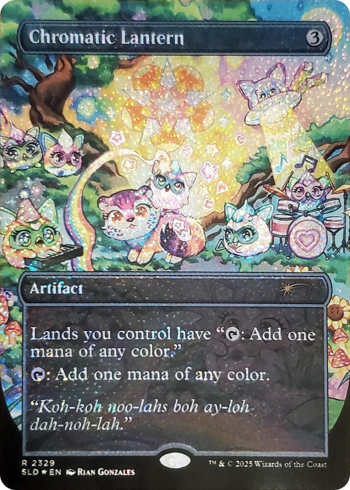 Chromatic Lantern (Confetti Foil) 2329 card from Secret Lair Drop Series