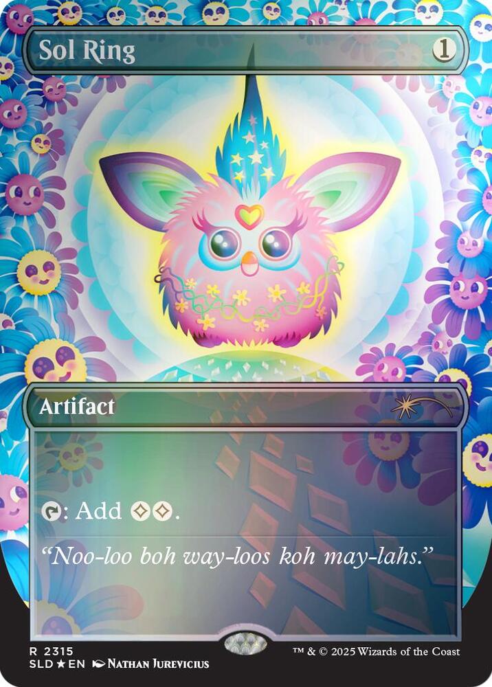 Sol Ring (Rainbow Foil) 2315 card from Secret Lair Drop Series