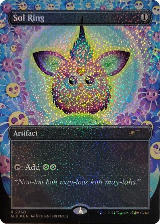 Sol Ring (Confetti Foil) 2330 card from Secret Lair Drop Series