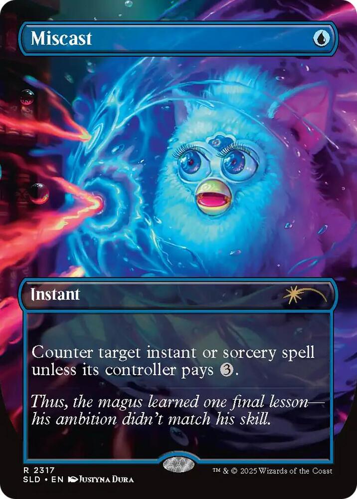 Miscast 2317 card from Secret Lair Drop Series