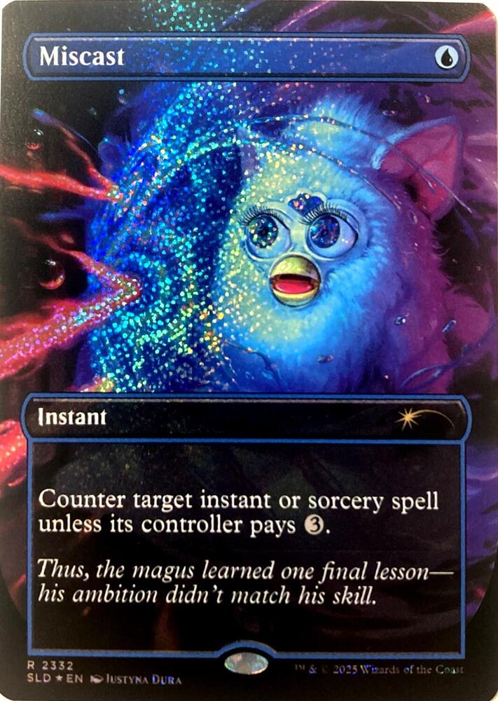 Miscast (Confetti Foil) 2332 card from Secret Lair Drop Series