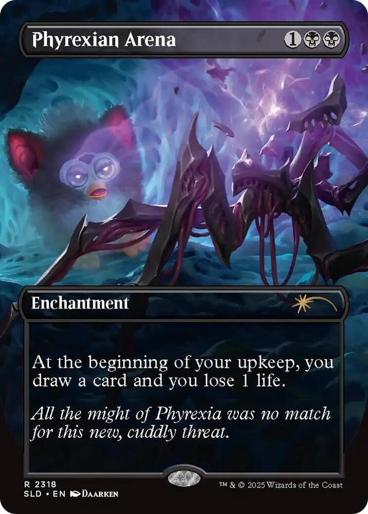 Phyrexian Arena 2318 card from Secret Lair Drop Series
