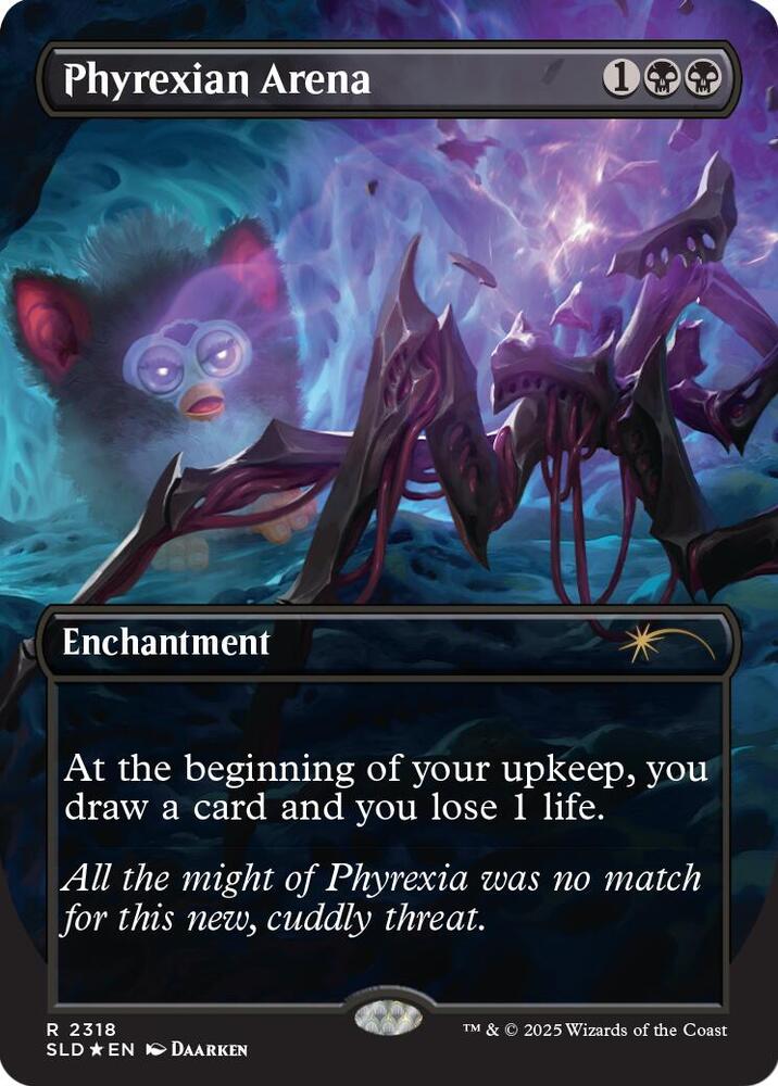 Phyrexian Arena (Rainbow Foil) 2318 card from Secret Lair Drop Series