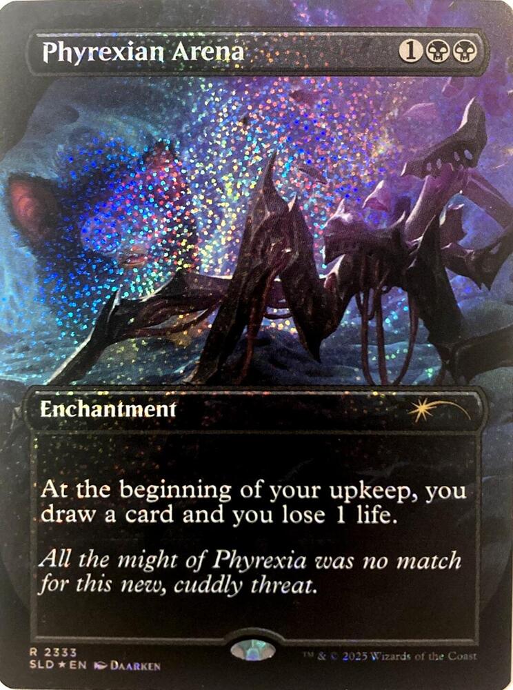 Phyrexian Arena (Confetti Foil) 2333 card from Secret Lair Drop Series