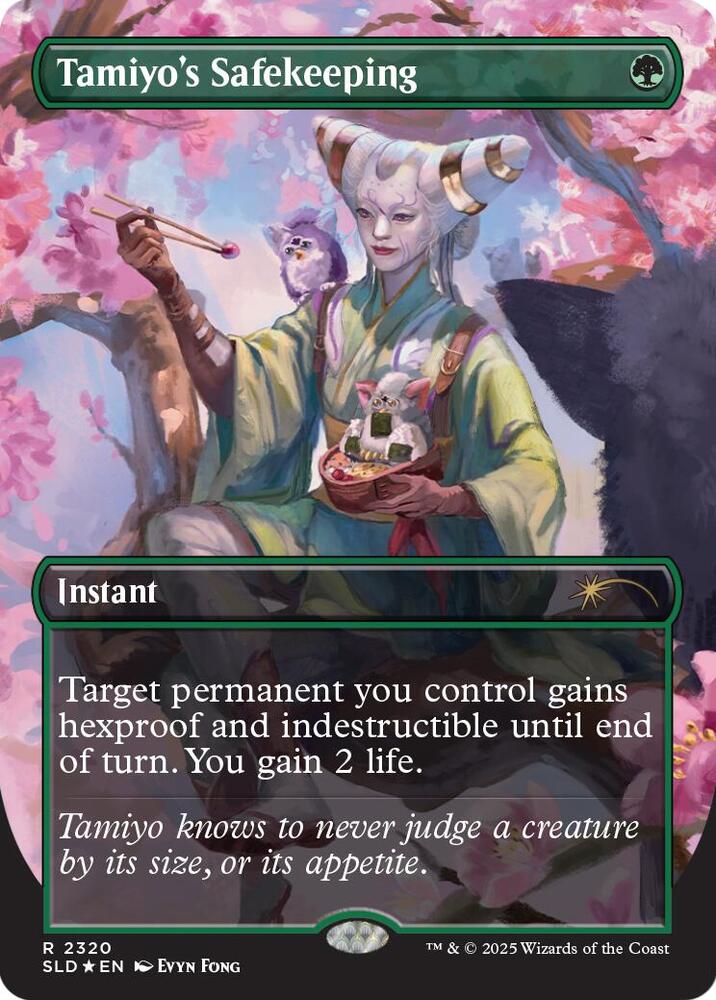 Tamiyo's Safekeeping (Rainbow Foil) 2320 card from Secret Lair Drop Series