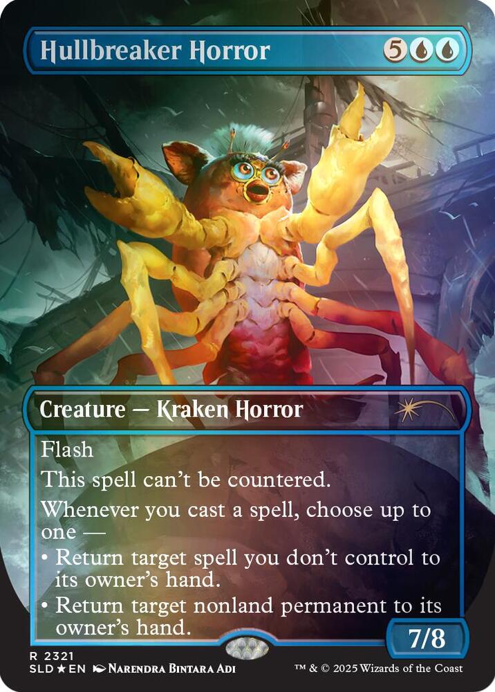 Hullbreaker Horror (Rainbow Foil) 2321 card from Secret Lair Drop Series